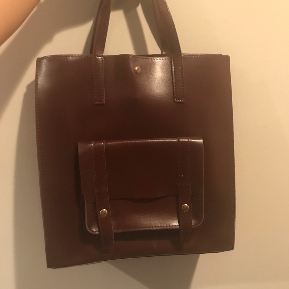 NWOT old school laptop bag shoulder purse